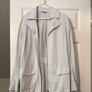 CAbi Light Gray Trench Coat